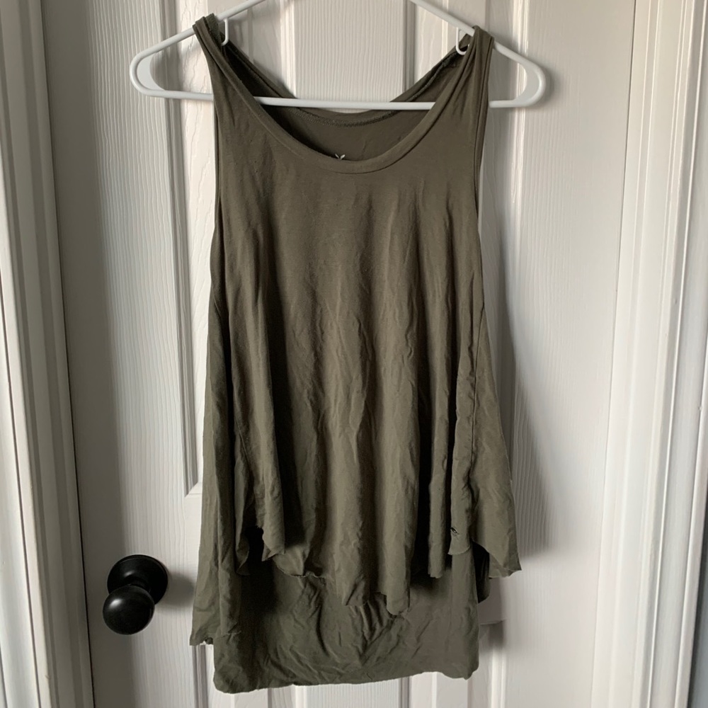 olive green soft tank